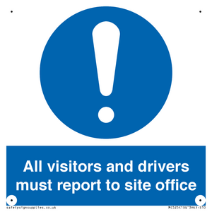 Visitors & drivers to office